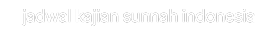 Jadwal Kajian Sunnah Indonesia Logo
