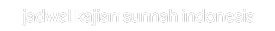 Jadwal Kajian Sunnah Logo